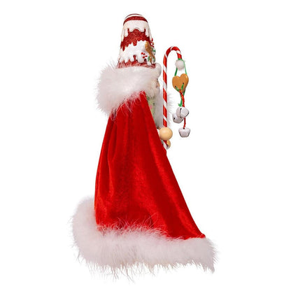 Kurt Adler delightful 15-Inch Gingerbread Candy Santa Nutcracker - - Nutcracker