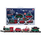 Kurt Adler Musical Train with Tree and Santa Table Piece - - Christmas Decor