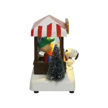 Kurt Adler Peanuts© LED Musical Table Piece - - Seasonal & Holiday Decorations