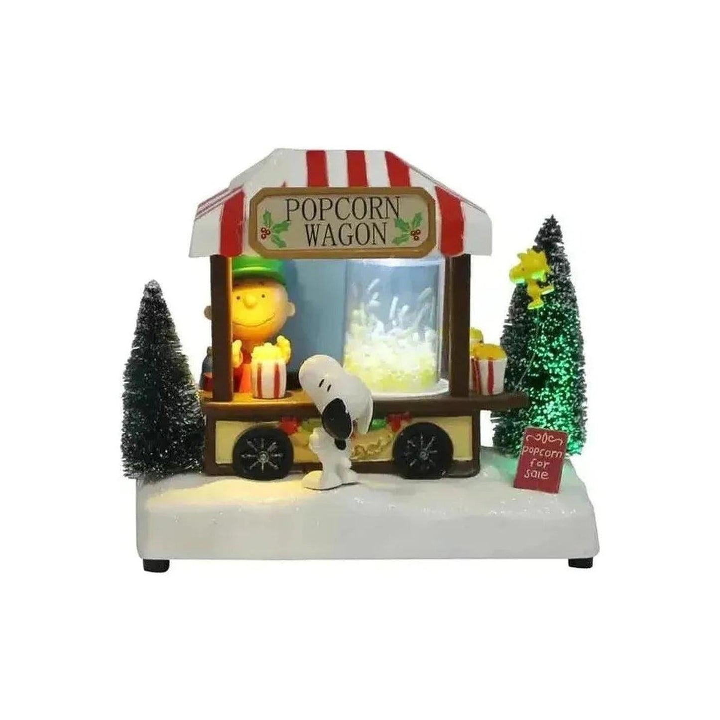 Kurt Adler Peanuts© LED Musical Table Piece - - Seasonal & Holiday Decorations