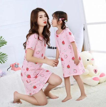 Summer Girls Nightgown Pajamas - Kia Day Design