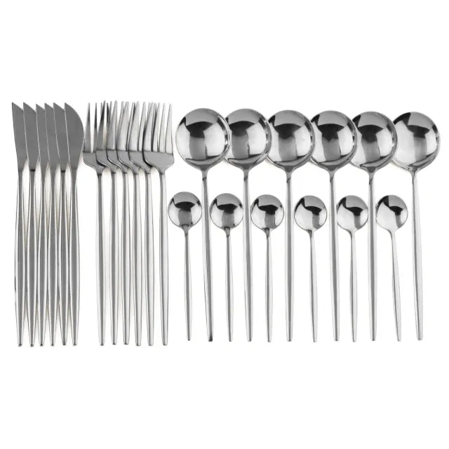 Kitchen Fork Knife Spoon Tableware Set