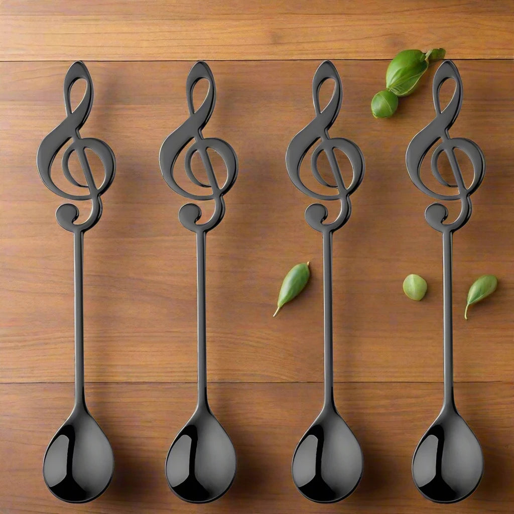 Musical Note Coffee Spoons