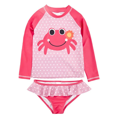 Watermelon Print Toddler Girls Swimsuit YY9050 2T