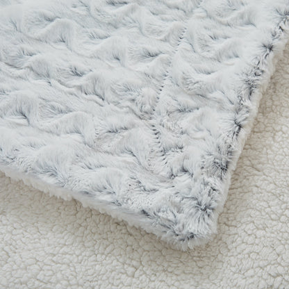 Tache Faux Fur Snowy Owl Super Soft Throw Blanket (#17)- Tache Home Fashion- {{Product type}}