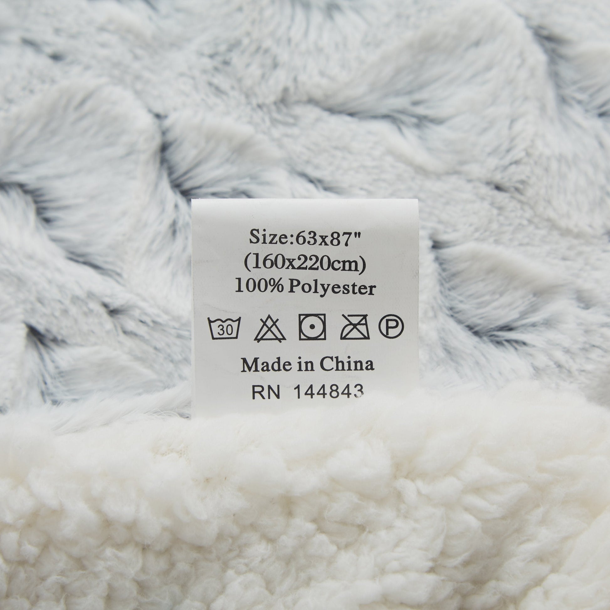 Tache Faux Fur Snowy Owl Super Soft Throw Blanket (#17)- Tache Home Fashion- {{Product type}}