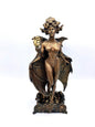 Lilith Statue, Hand Painted Resin Sculpture | Mythic Goddess Figurine |Myths and Legends Character |Altar Statue for Gothic Home Decor - -