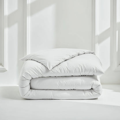 Luxe Australian Sateen Duvet Cover - White Button Closure - Home - Bed
