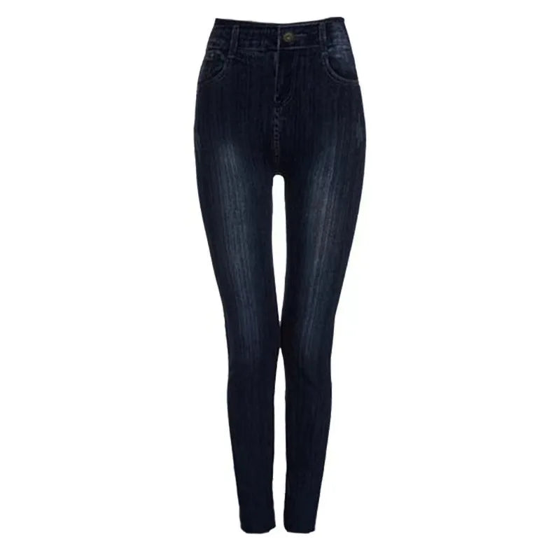 High Waist Pencil Jeans