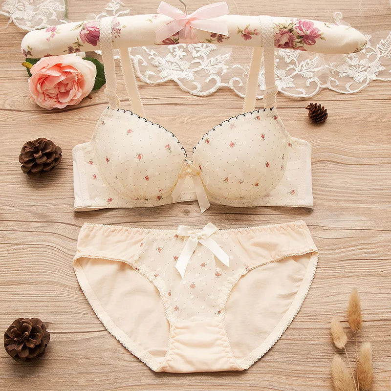 Lingerie Set Push Up Bra and Panty Set for Women