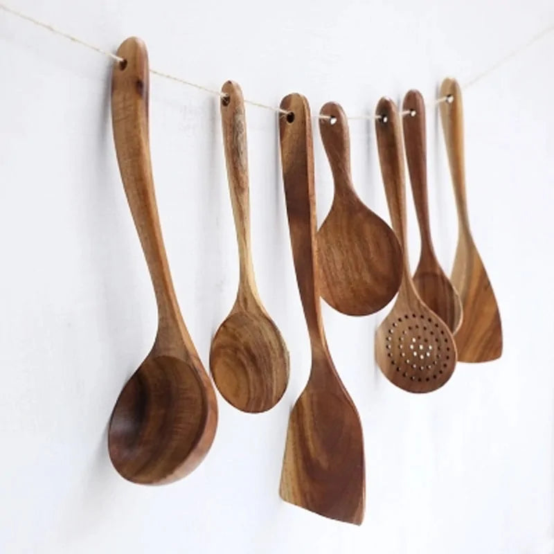 Natural Wood Tableware