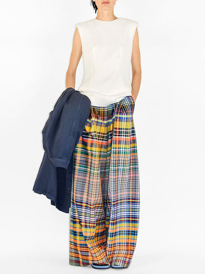 Ladies New Fashion Loose Street Trendy Straight Casual Pants - - 0