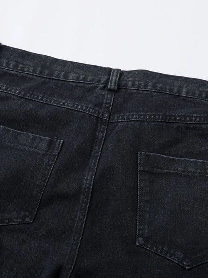 Men's Wide Leg Jeans - -