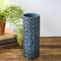 Blue Ceramic Diamond Pattern Vase | 2 Sizes - Large - Vases & Vessels