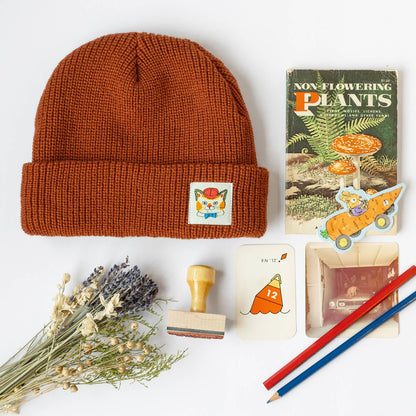 3P4 x Richard Scarry® - Huck Cat Beanie - -