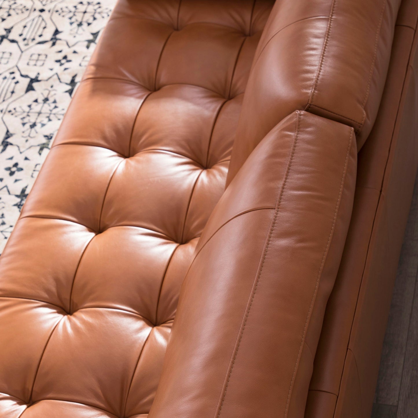 Mid-Century Tufted, Sofa- Unique Piece Furniture- {{Product type}}
