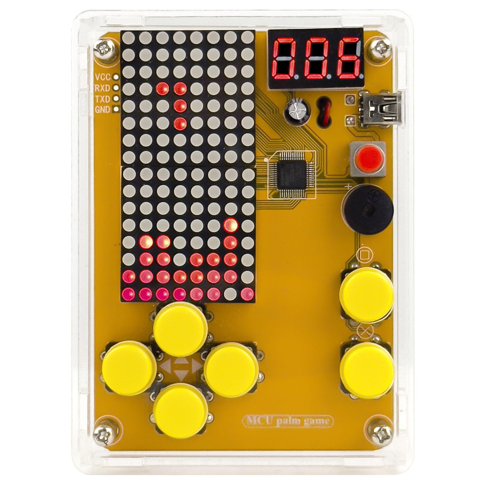 Classic Game Soldering DIY Kit with Acrylic Case - - video game