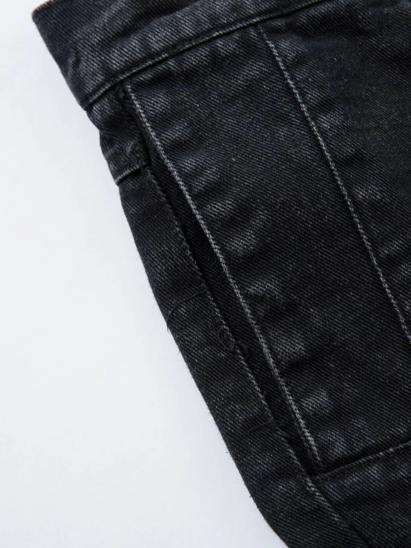 Men's Wide Leg Jeans - -