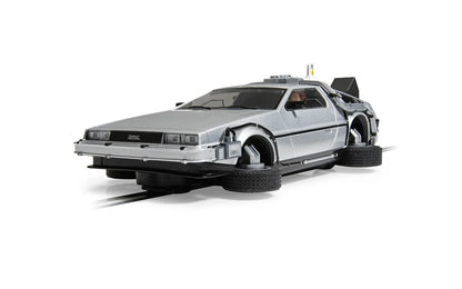 Scalextric Back to the Future Part II 1:32 scale Flying DeLorean Time Machine Slot Car- Back to the Future™- {{Product type}}
