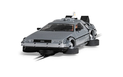Scalextric Back to the Future Part II 1:32 scale Flying DeLorean Time Machine Slot Car- Back to the Future™- {{Product type}}