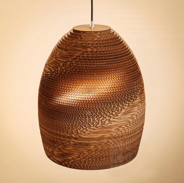 Japanese-style Parchment Paper Hanging Light - - Lights