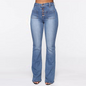 Chic High-Rise Plus Jeans - Light Blue L - Women's Fashion - Women's Clothing - Bottoms - Jeans