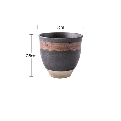 Creative Japanese Hand-Painted Ceramic Tableware Set - 09 - cups