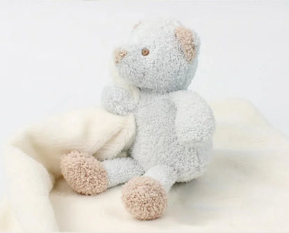 Teddy Bear Security Baby Blanket With Plush Toy