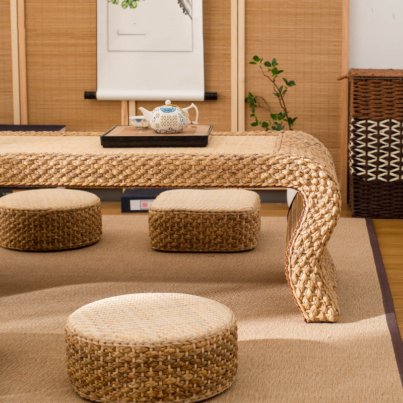 Japanese Style Rattan Tatami Cushions - - Seat