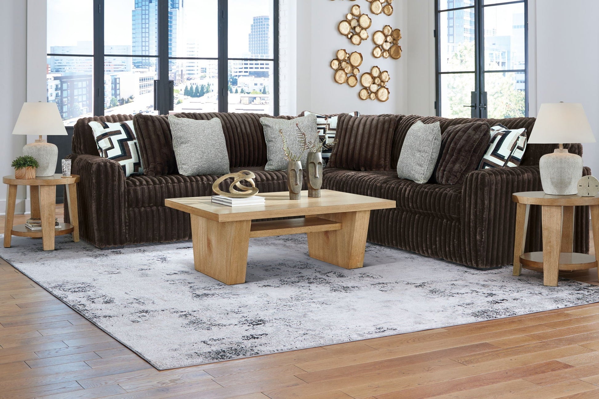 Midnight-Madness - Sectional - - Stationary Sectionals