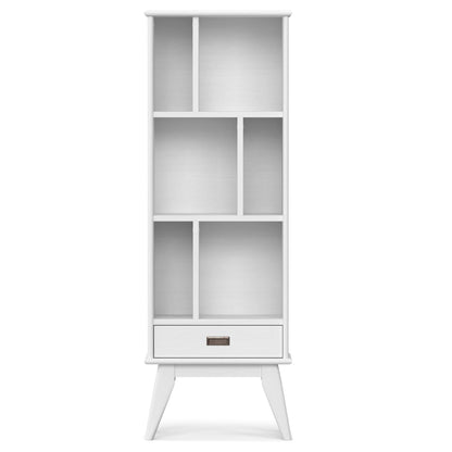 Draper - Mid Century Wide Bookcase And Storage Unit- Unique Piece Furniture- {{Product type}}