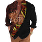 Polynesian Pattern Shirts for Men Oversized Shirts for Men Casual