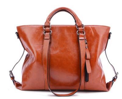 Handbag Shoulder Bag Vintage Style Tote - Brown - handbag