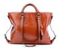 Handbag Shoulder Bag Vintage Style Tote - Brown - handbag