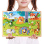 Baby Montessori Wooden Puzzle Board - Kia Day Design