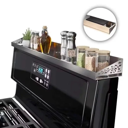 Stainless Steel Magnetic Shelf for Over Stove Top