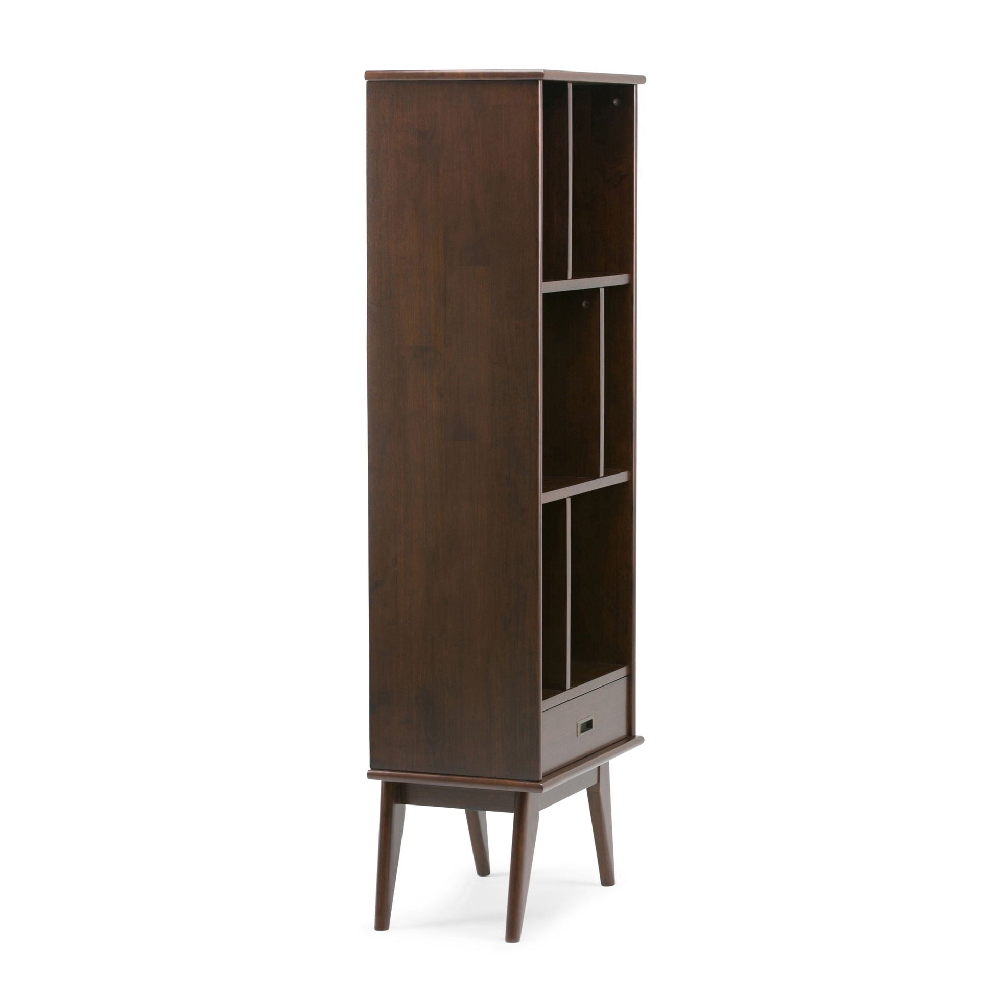 Draper - Mid Century Wide Bookcase And Storage Unit- Unique Piece Furniture- {{Product type}}