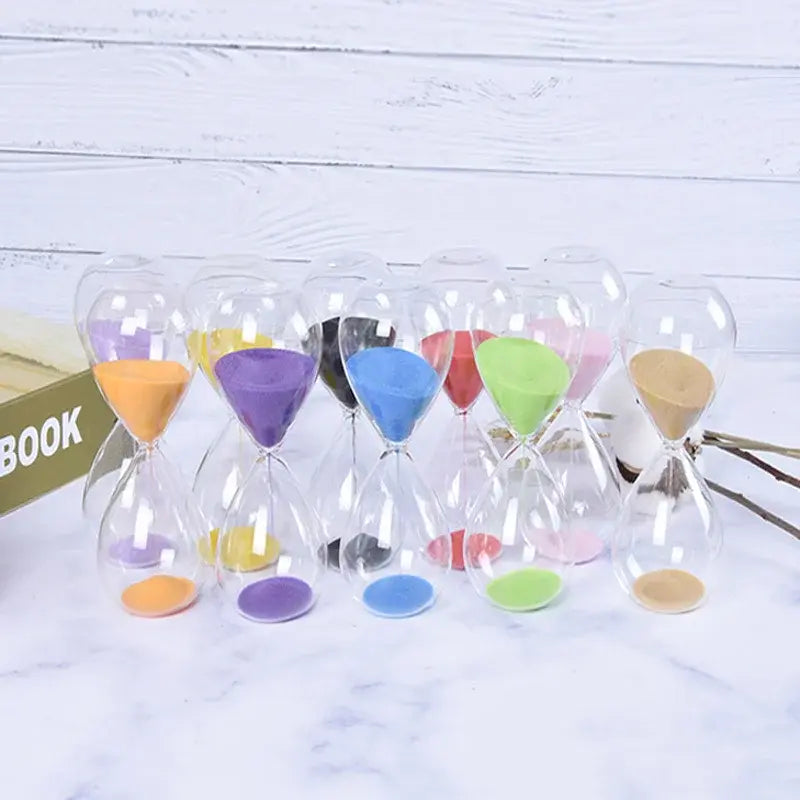 Modern Colored Sand Hourglass Decorative Timer