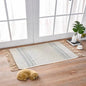 Nordic Style Cotton Linen Area Rug for Home Entrance Kia Day Design