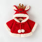 4 Colors Cute Christmas Elk Plush Baby Jacket multi 12M (Size 80) 9