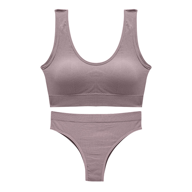 Wirefree Seamless Bra and Panties Sets