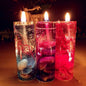 Candle Color Fragrance Smokeless Candle Ocean Shell Jelly Candle Scented Pillar Candles Ocean Scented Candles Long Lasting Blue Candles for Home Scented Candles ForWedding Valentine's Day Christmas - 3pcs - STCN8588JDFHNN