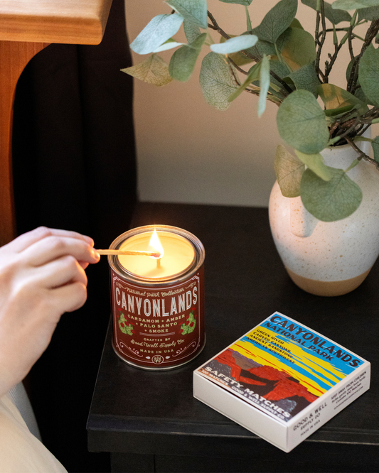 Canyonlands Vintage National Park Cabin Matches - - matches