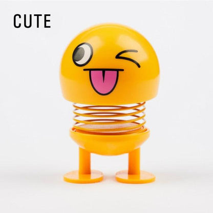 Car Ornaments Bobblehead Nod Dolls Cute Cartoon Funny Wobble Head Robot Lovely Car Dashboard Decoration Auto Facial Expression Shaking Head Toys Car Ornaments Bobblehead Nod Dolls Cute Cartoon Funny Wobble Head Robot Lovely Car Dashboard Decor - 12 - ALUBK854HAY