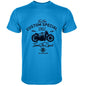 Men's Casual Cotton T-Shirt - Blue -