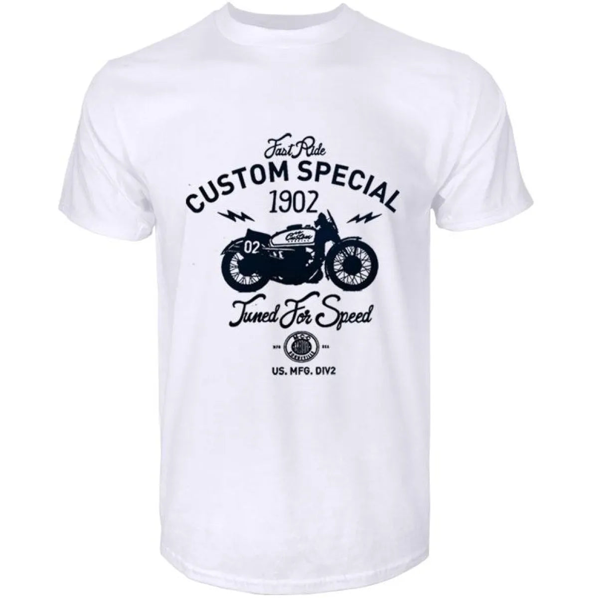 Men's Casual Cotton T-Shirt - -