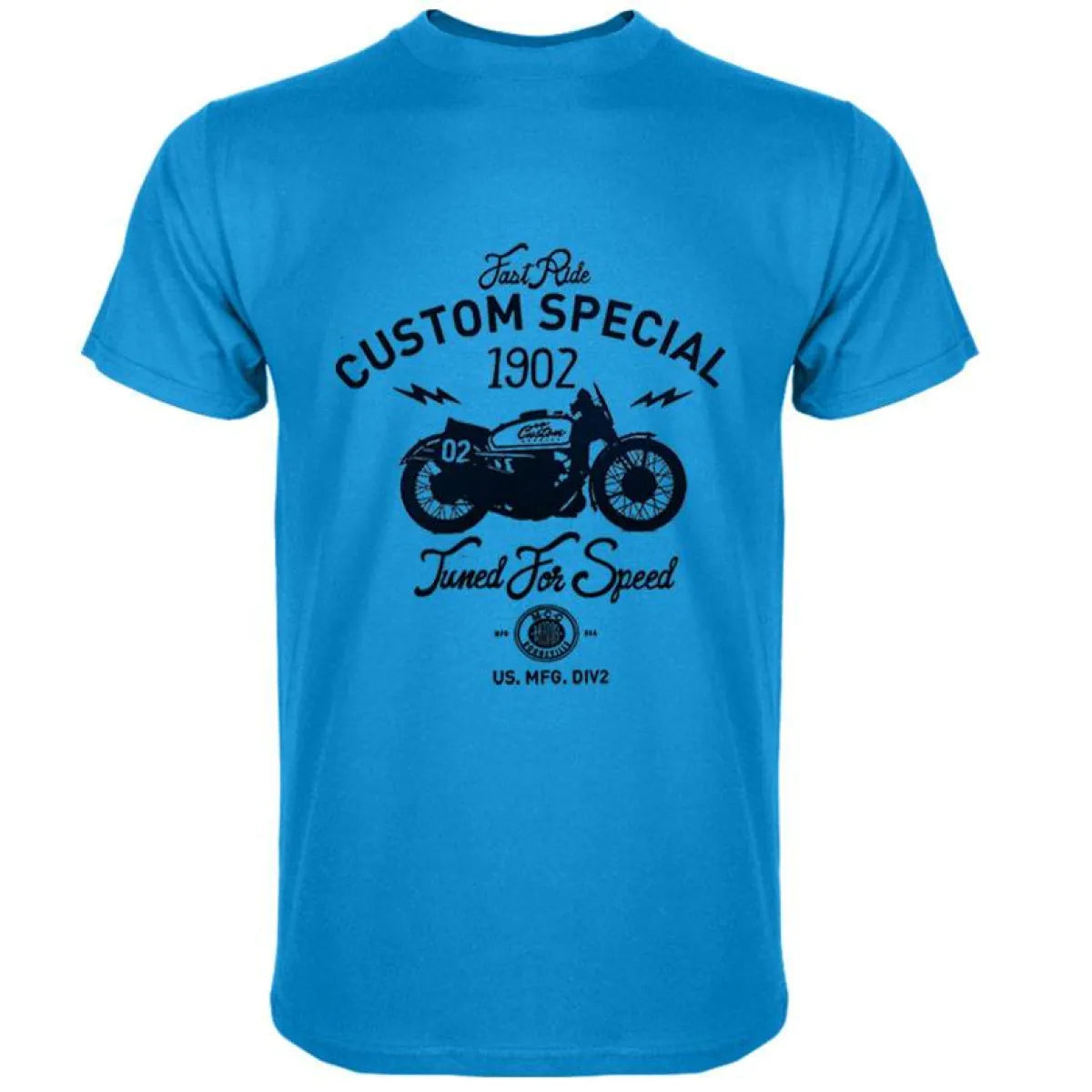 Men's Casual Cotton T-Shirt - -