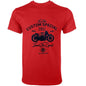 Men's Casual Cotton T-Shirt - Red -