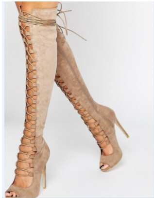 High Boots Winter Shoes - - heeled boots