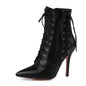 Stiletto High Heel Single Boots- Kia Day Design- {{Product type}}